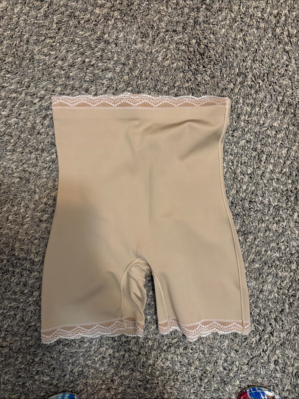 Seamless High-Waist Shaping Shorts - Nude